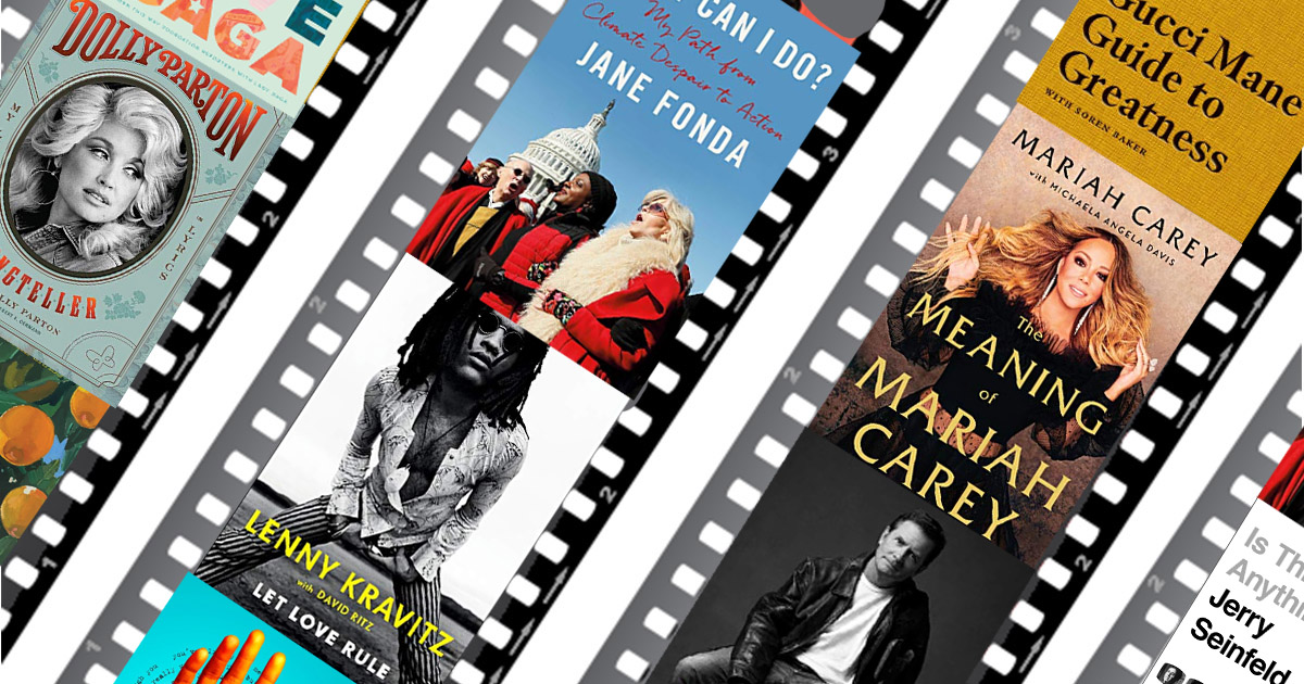 Celebrity memoirs coming this fall